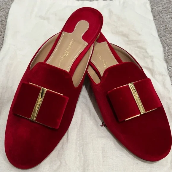 Salvatore Ferragamo | Shoes | Salvatore Ferragamo Size 9 Red  display picture 1